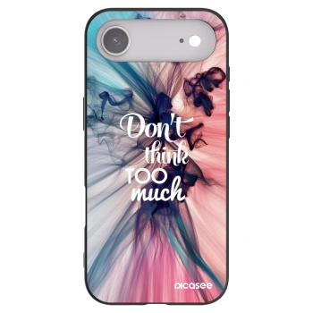 Picasee silikónový čierny obal pre Apple iPhone Air - Nemysli toľko