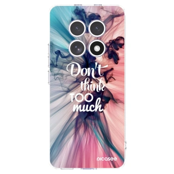 Picasee silikónový prehľadný obal pre Xiaomi Redmi Note 15 - Nemysli toľko