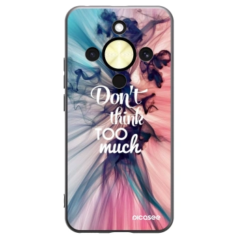 Picasee silikónový čierny obal pre Honor Magic8 Lite 5G - Nemysli toľko
