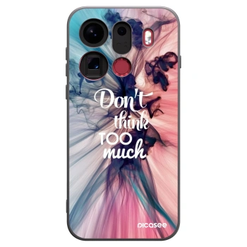 Picasee silikónový čierny obal pre OPPO Find X9 Pro - Nemysli toľko