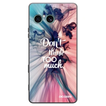 Picasee silikónový čierny obal pre Sony Xperia 10 VII - Nemysli toľko