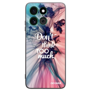 Picasee silikónový čierny obal pre Motorola Moto G57 Power - Nemysli toľko