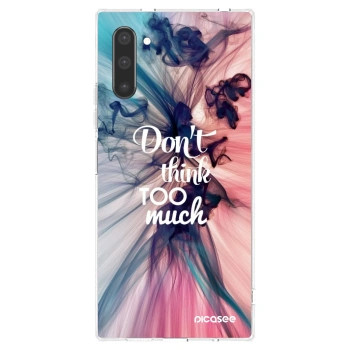 Picasee silikónový prehľadný obal pre Samsung Galaxy Note 10 N970F - Nemysli toľko