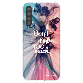 Picasee silikónový prehľadný obal pre Xiaomi Redmi Note 8 - Nemysli toľko