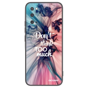 Picasee silikónový čierny obal pre Samsung Galaxy S20 G980F - Nemysli toľko