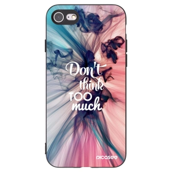 Picasee silikónový čierny obal pre Apple iPhone SE 2020 - Nemysli toľko