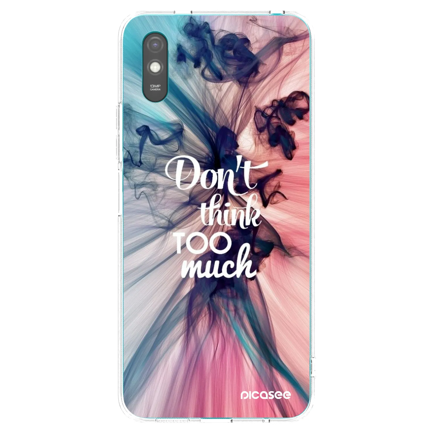 Picasee silikónový prehľadný obal pre Xiaomi Redmi 9AT - Nemysli toľko
