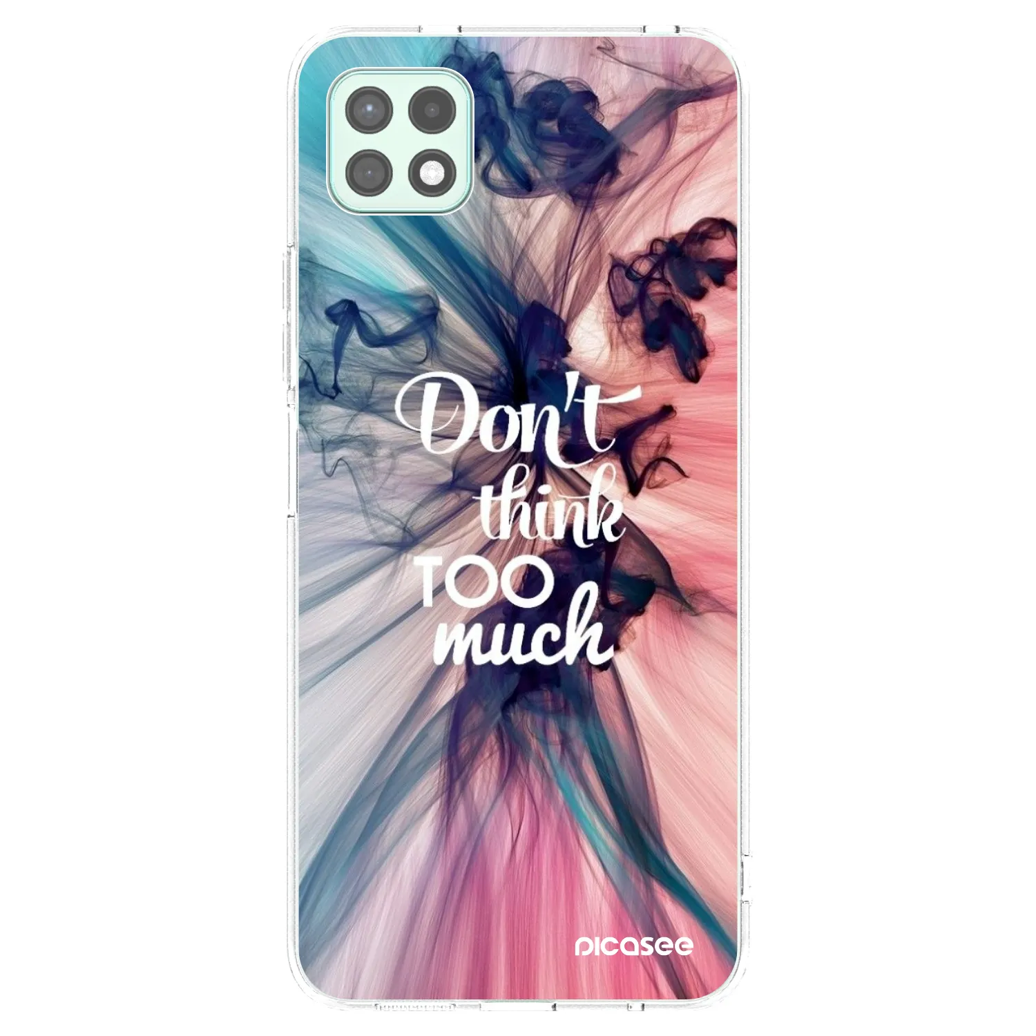 Picasee silikónový prehľadný obal pre Samsung Galaxy A22 A226B 5G - Nemysli toľko