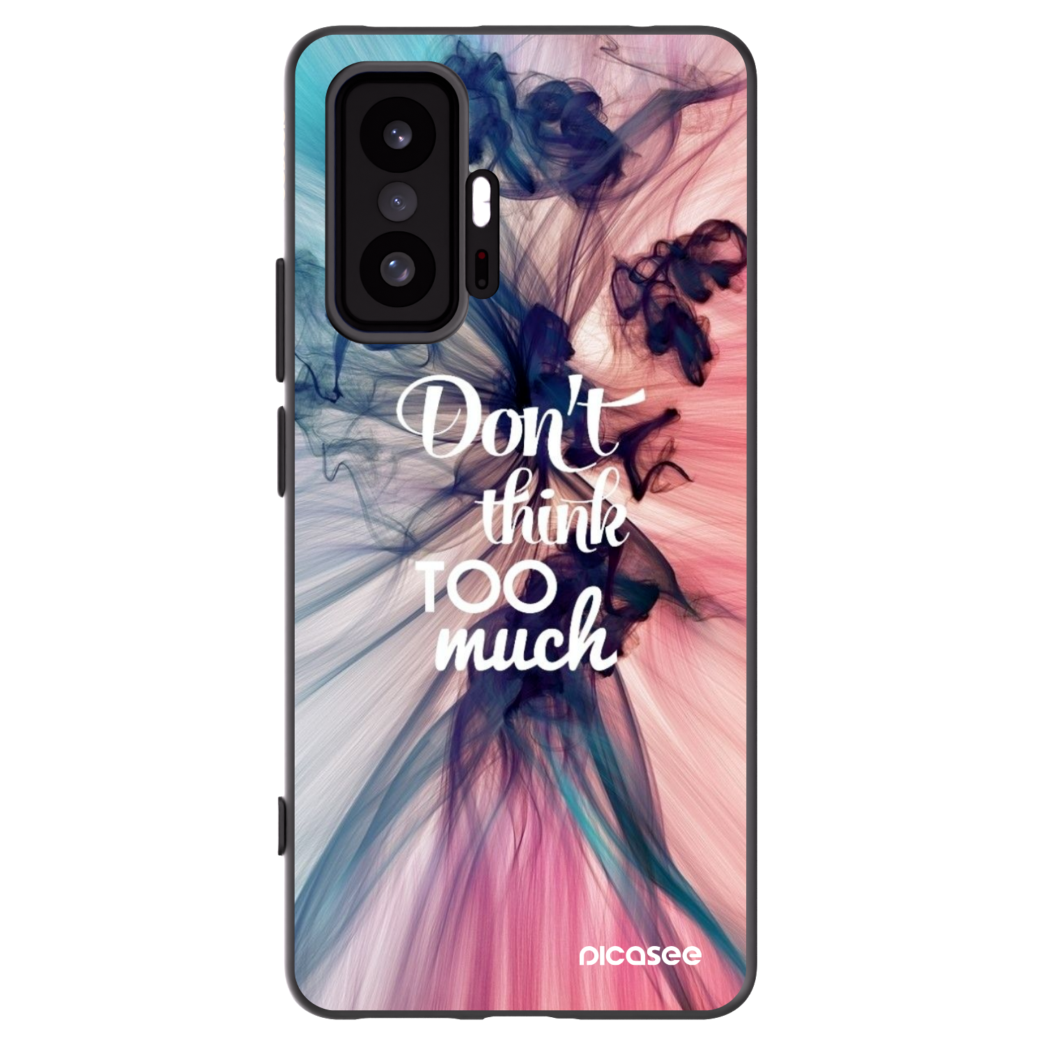 Picasee silikónový čierny obal pre Xiaomi 11T - Nemysli toľko
