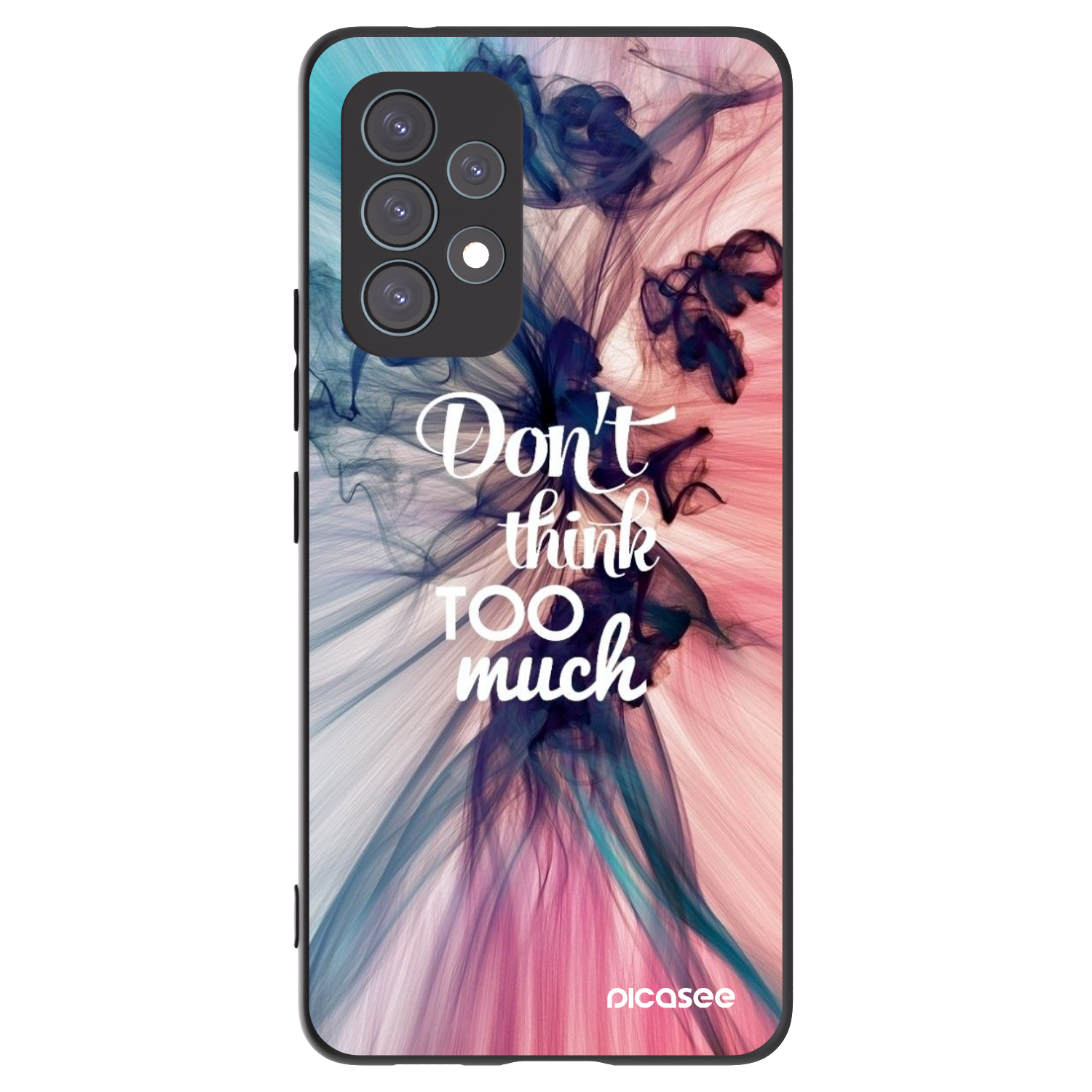 Picasee silikónový čierny obal pre Samsung Galaxy A53 5G A536 - Nemysli toľko