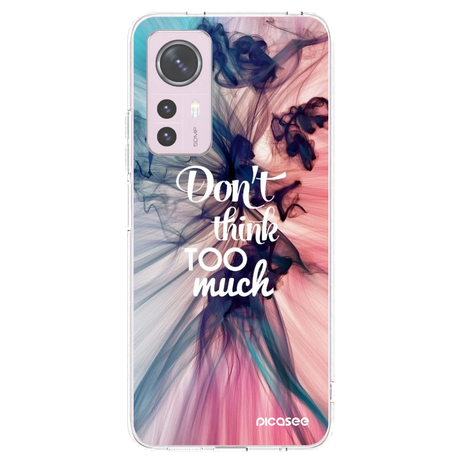 Picasee silikónový prehľadný obal pre Xiaomi 12 - Nemysli toľko