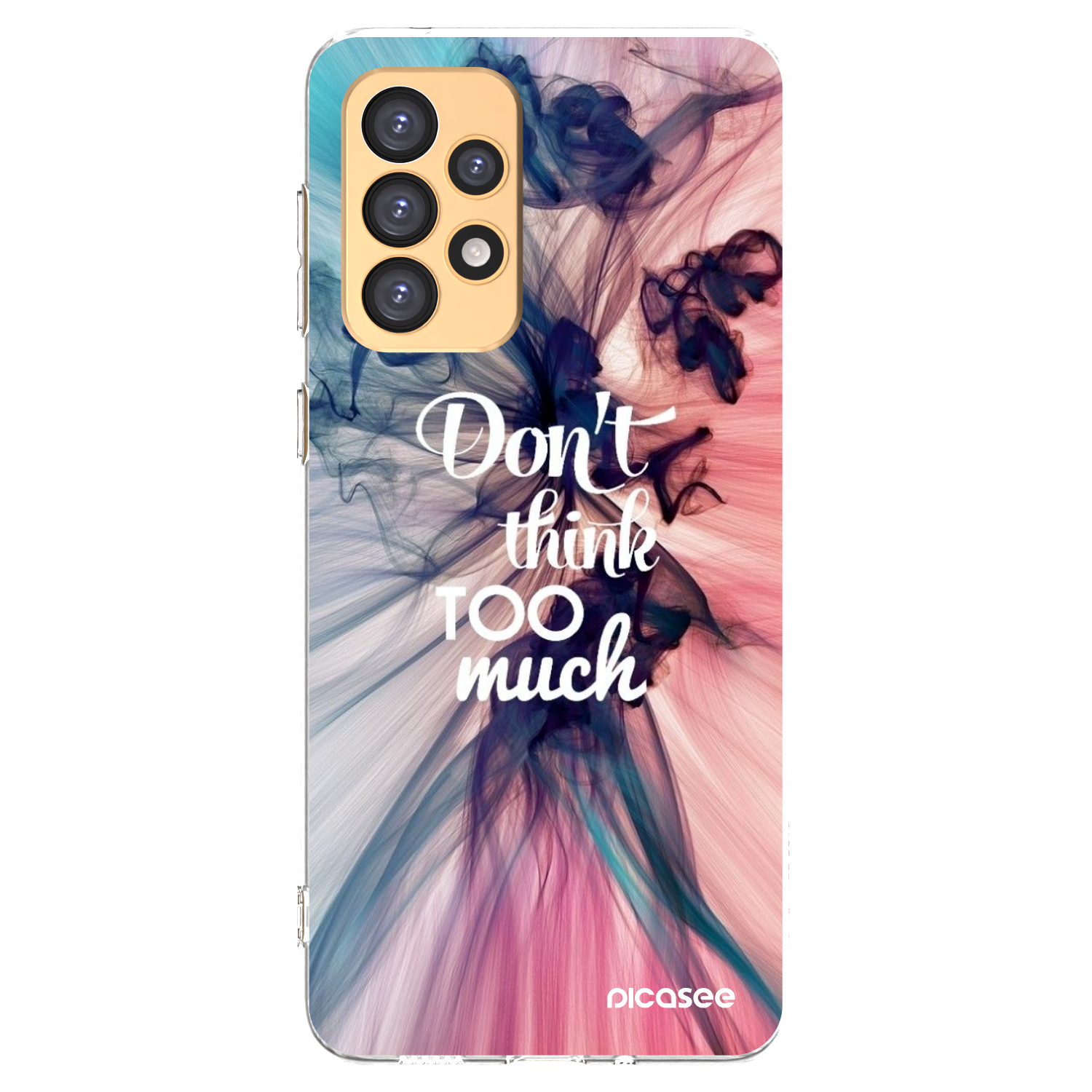 Picasee silikónový prehľadný obal pre Samsung Galaxy A33 5G A336 - Nemysli toľko