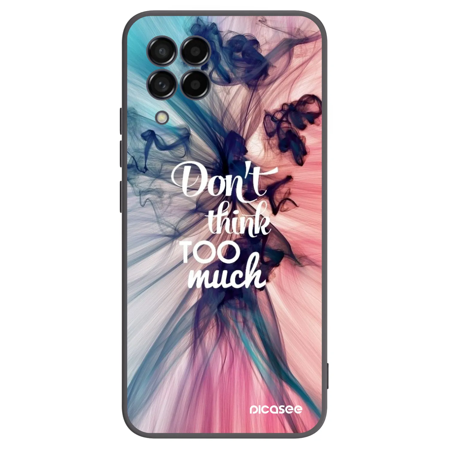 Picasee silikónový čierny obal pre Samsung Galaxy M53 5G - Nemysli toľko