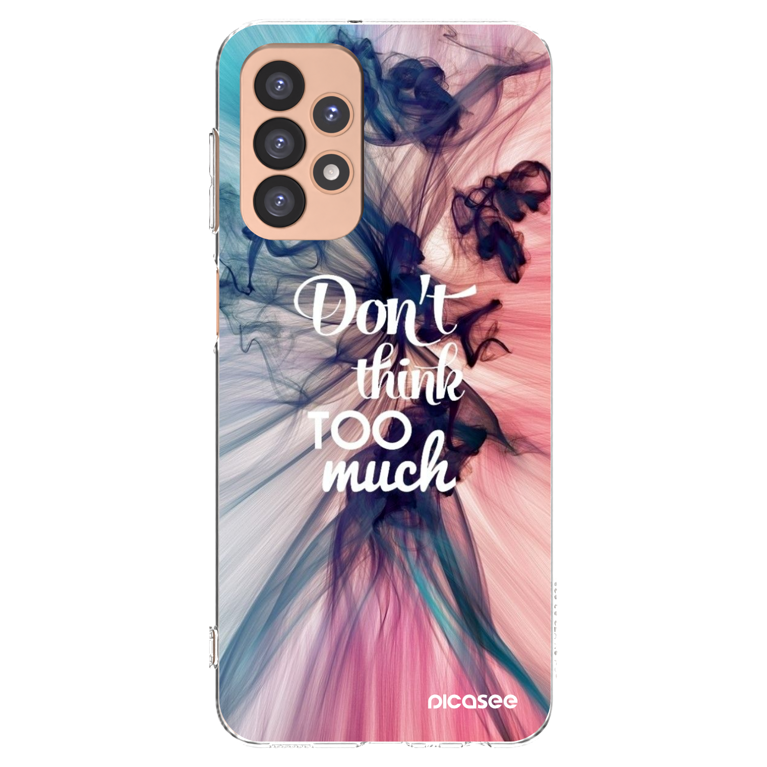 Picasee silikónový prehľadný obal pre Samsung Galaxy A23 A236B 5G - Nemysli toľko