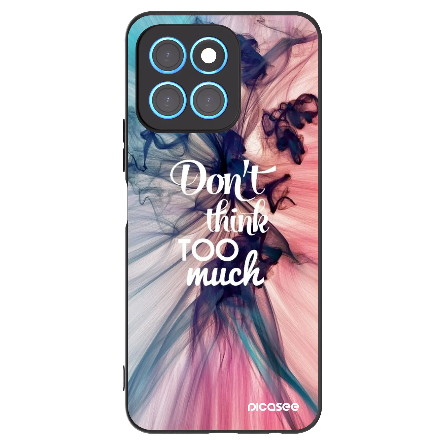 Picasee silikónový čierny obal pre Honor X6 - Nemysli toľko