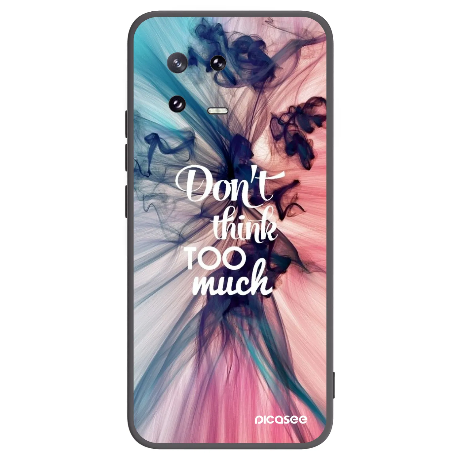 Picasee silikónový čierny obal pre Xiaomi 13 Pro - Nemysli toľko