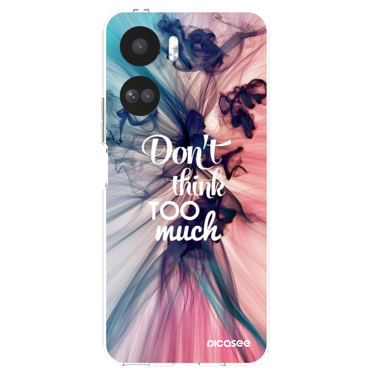 Picasee silikónový prehľadný obal pre Honor 90 Lite 5G - Nemysli toľko