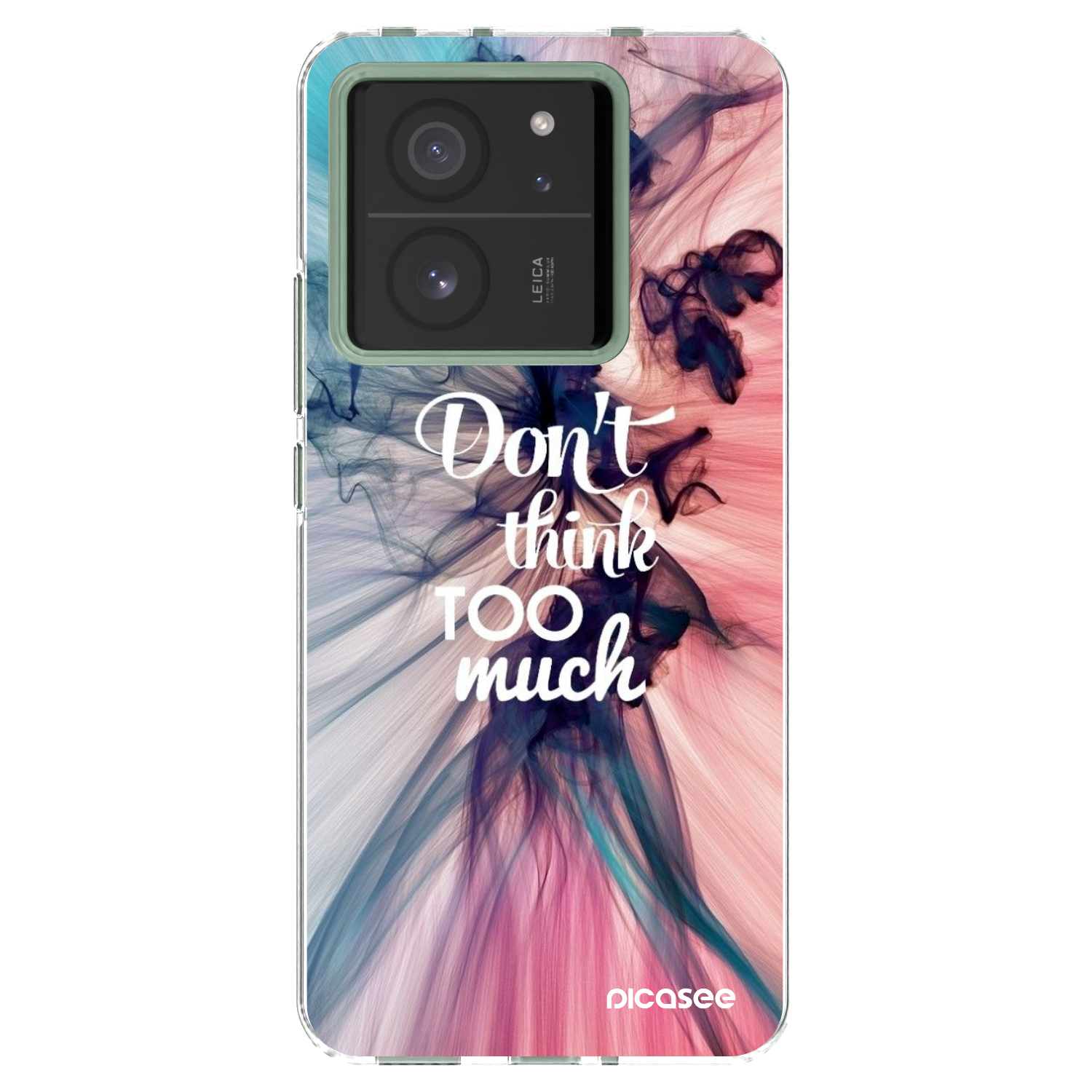 Picasee silikónový prehľadný obal pre Xiaomi 13T Pro - Nemysli toľko