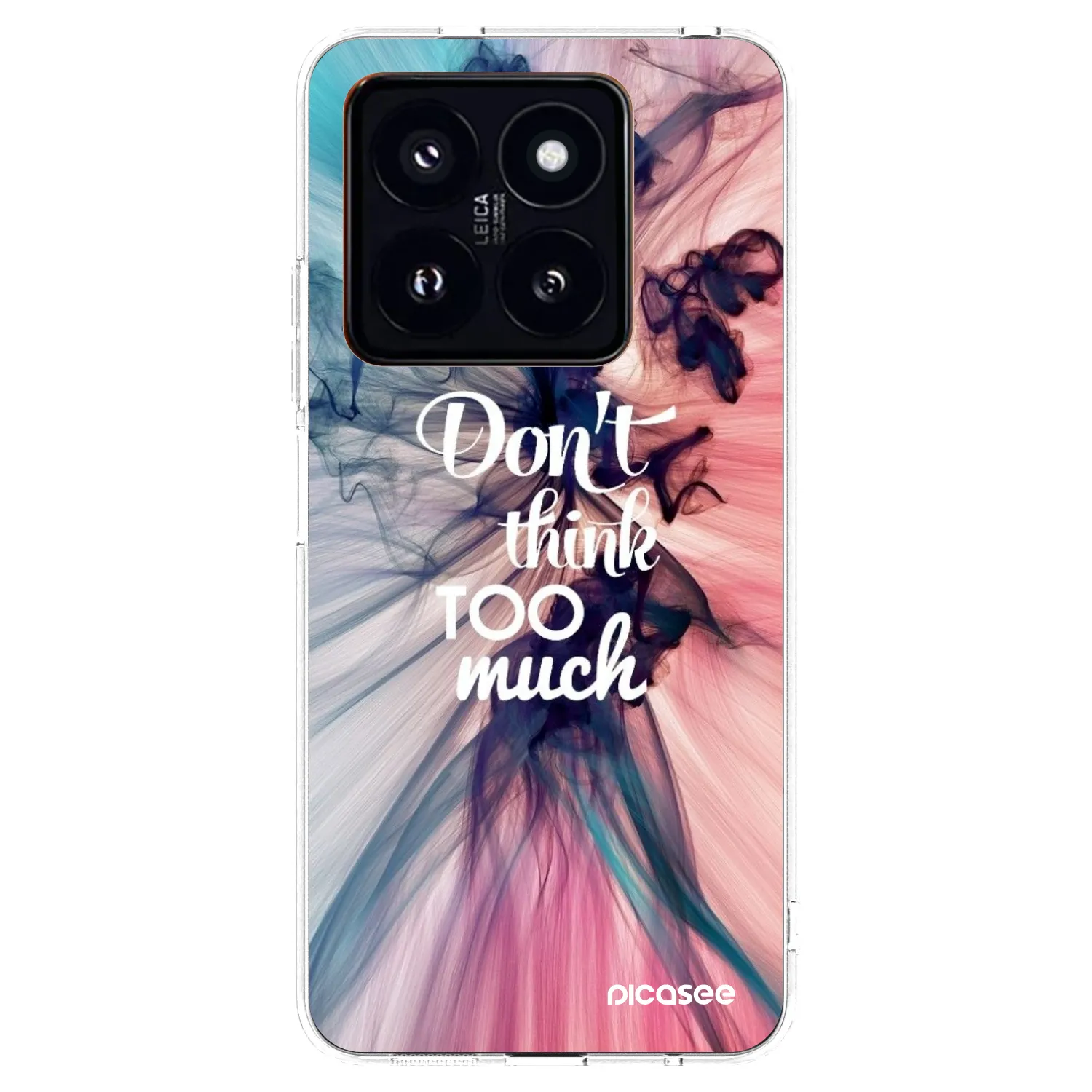 Silikónový prehľadný obal pre Xiaomi 14 Pro - Nemysli toľko