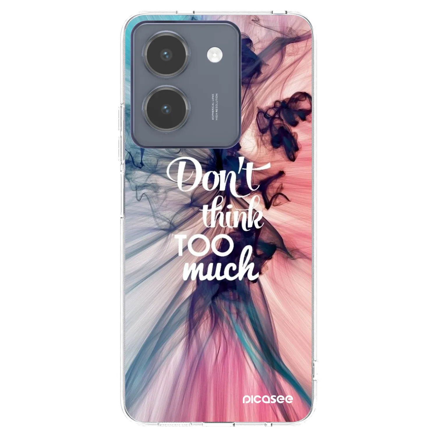 Picasee silikónový prehľadný obal pre Vivo Y36 4G - Nemysli toľko