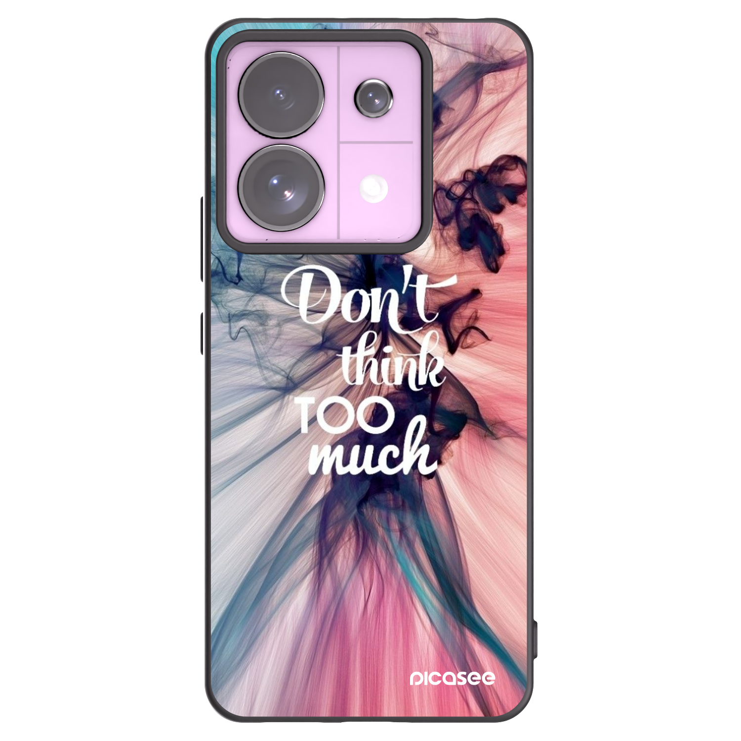 Picasee silikónový čierny obal pre Xiaomi Redmi Note 13 Pro 5G - Nemysli toľko