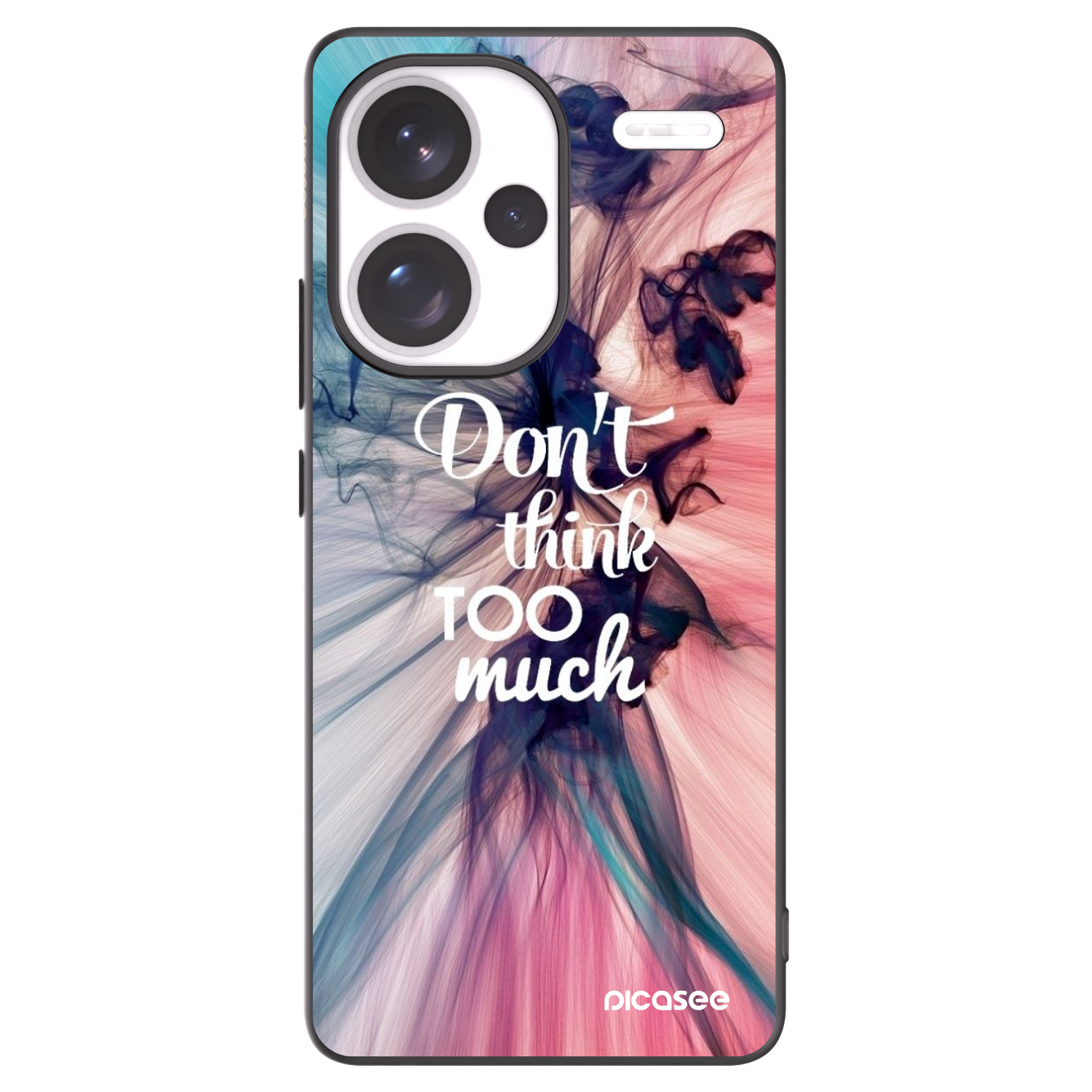 Silikónový čierny obal pre Xiaomi Redmi Note 13 Pro+ 5G - Nemysli toľko