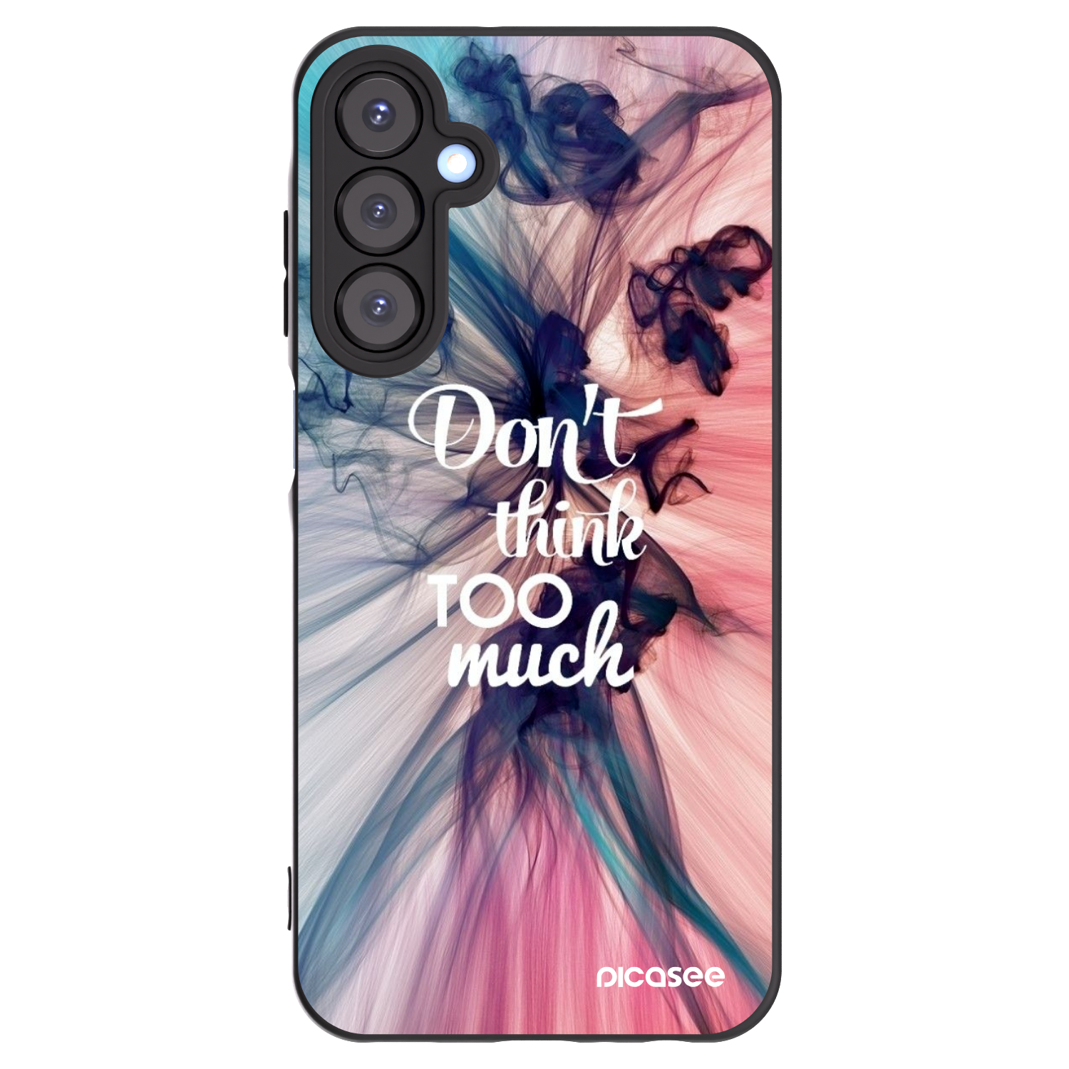 Picasee silikónový čierny obal pre Samsung Galaxy A25 A256B 5G - Nemysli toľko