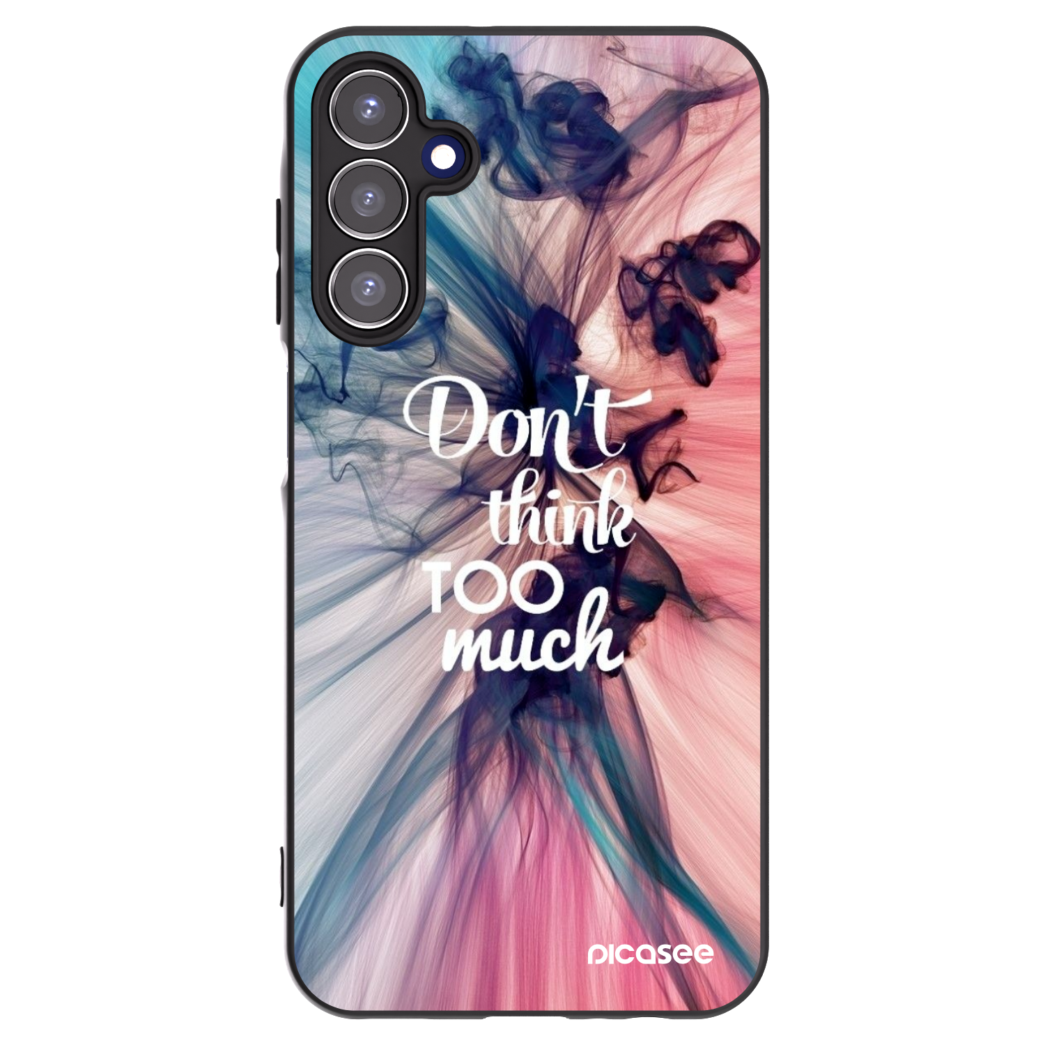 Picasee silikónový čierny obal pre Samsung Galaxy A15 A155F 4G - Nemysli toľko