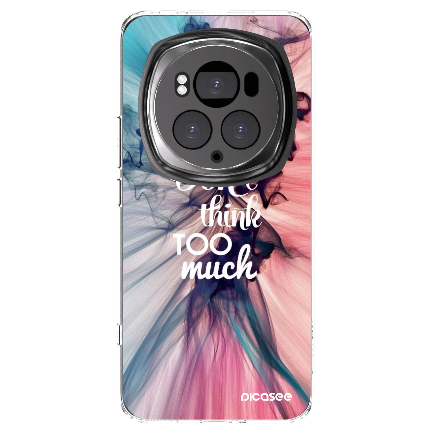 Picasee silikónový prehľadný obal pre Honor Magic6 Pro - Nemysli toľko