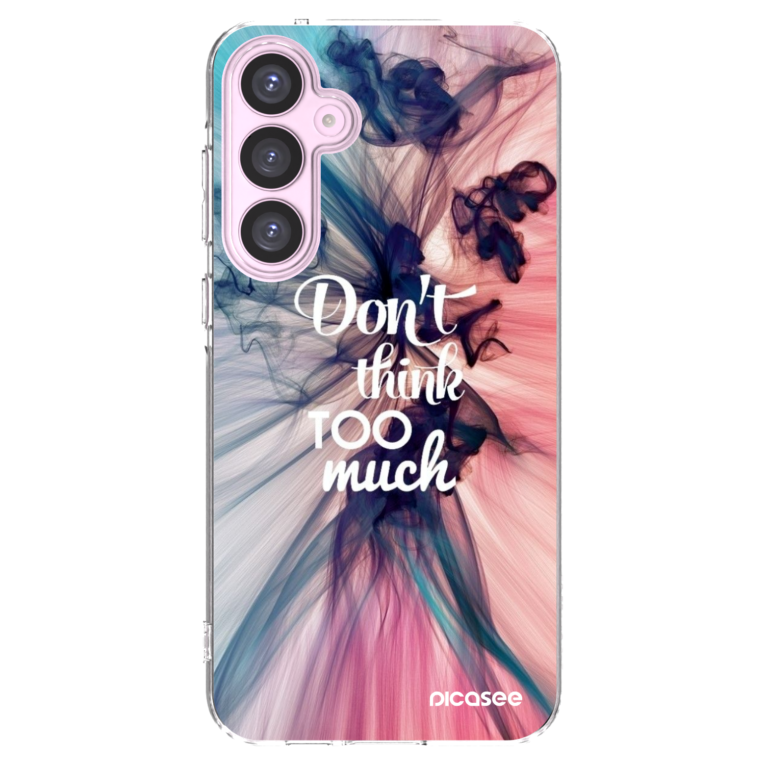 Picasee silikónový prehľadný obal pre Samsung Galaxy A55 5G A556B - Nemysli toľko