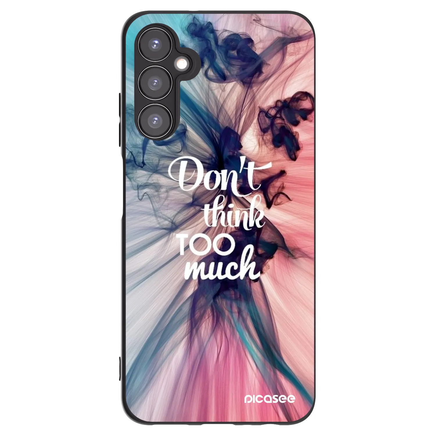 Picasee silikónový čierny obal pre Samsung Galaxy A05s A057G - Nemysli toľko