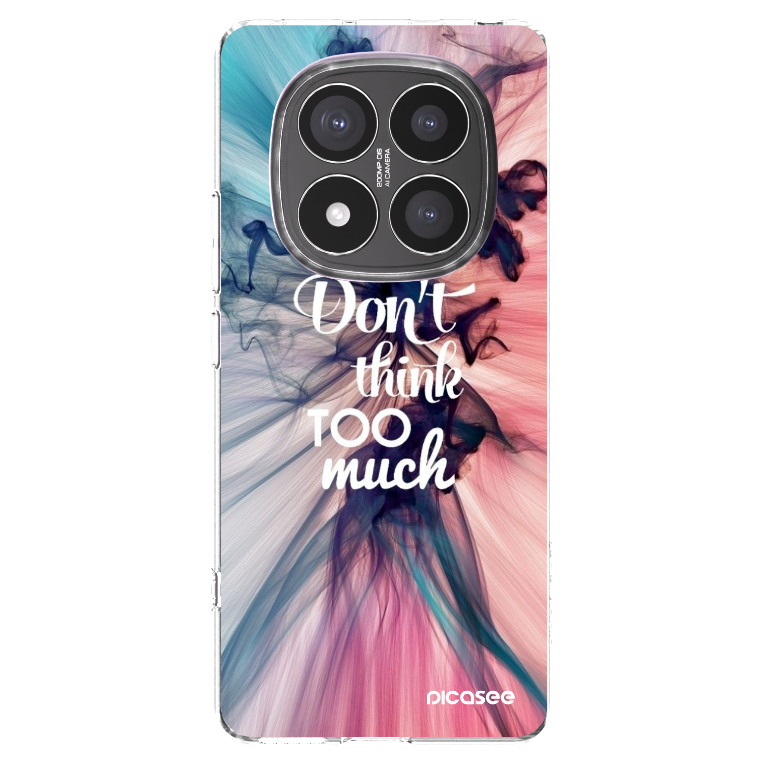Picasee silikónový prehľadný obal pre Xiaomi Redmi Note 14 Pro+ 5G - Nemysli toľko