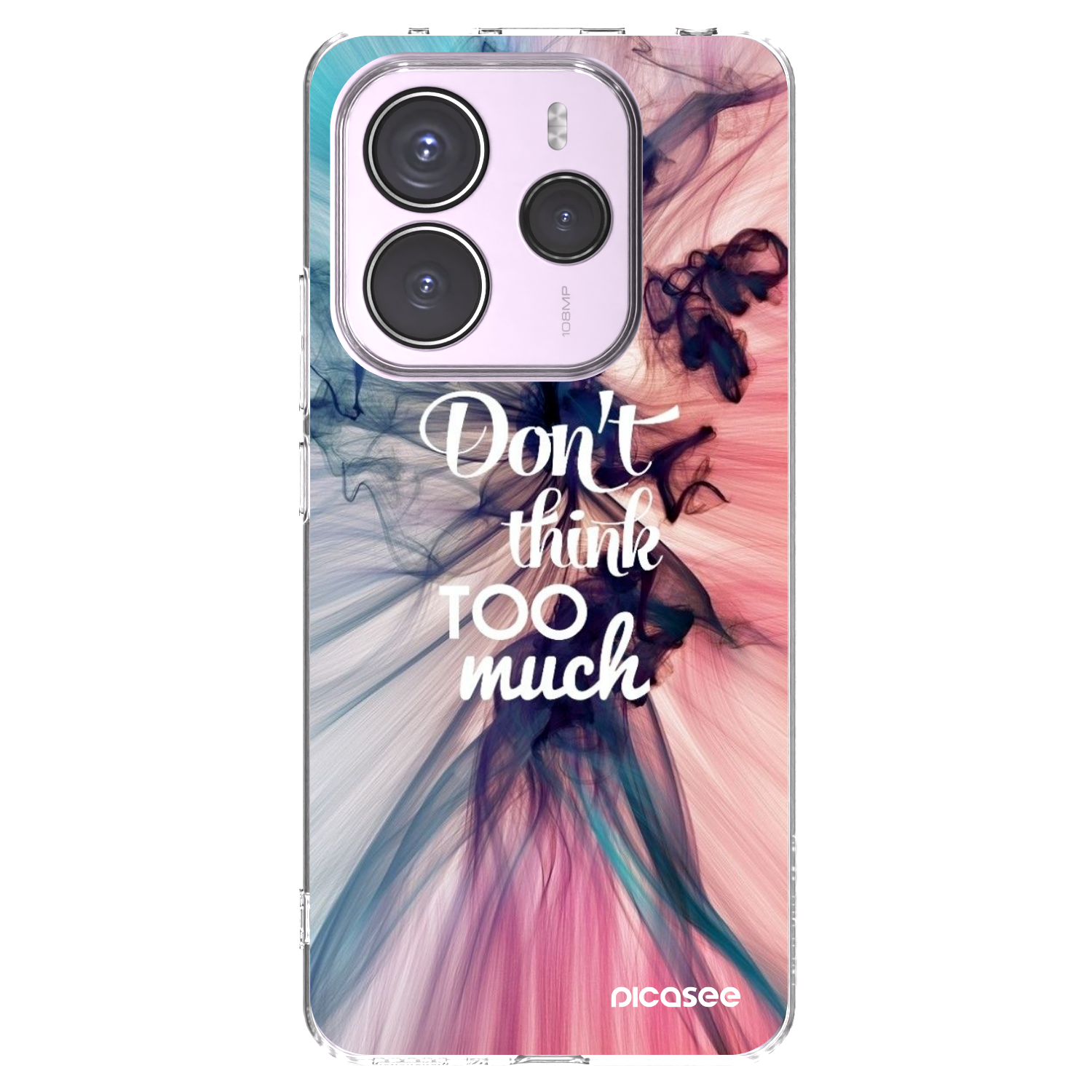 Silikónový prehľadný obal pre Xiaomi Redmi Note 14 5G - Nemysli toľko