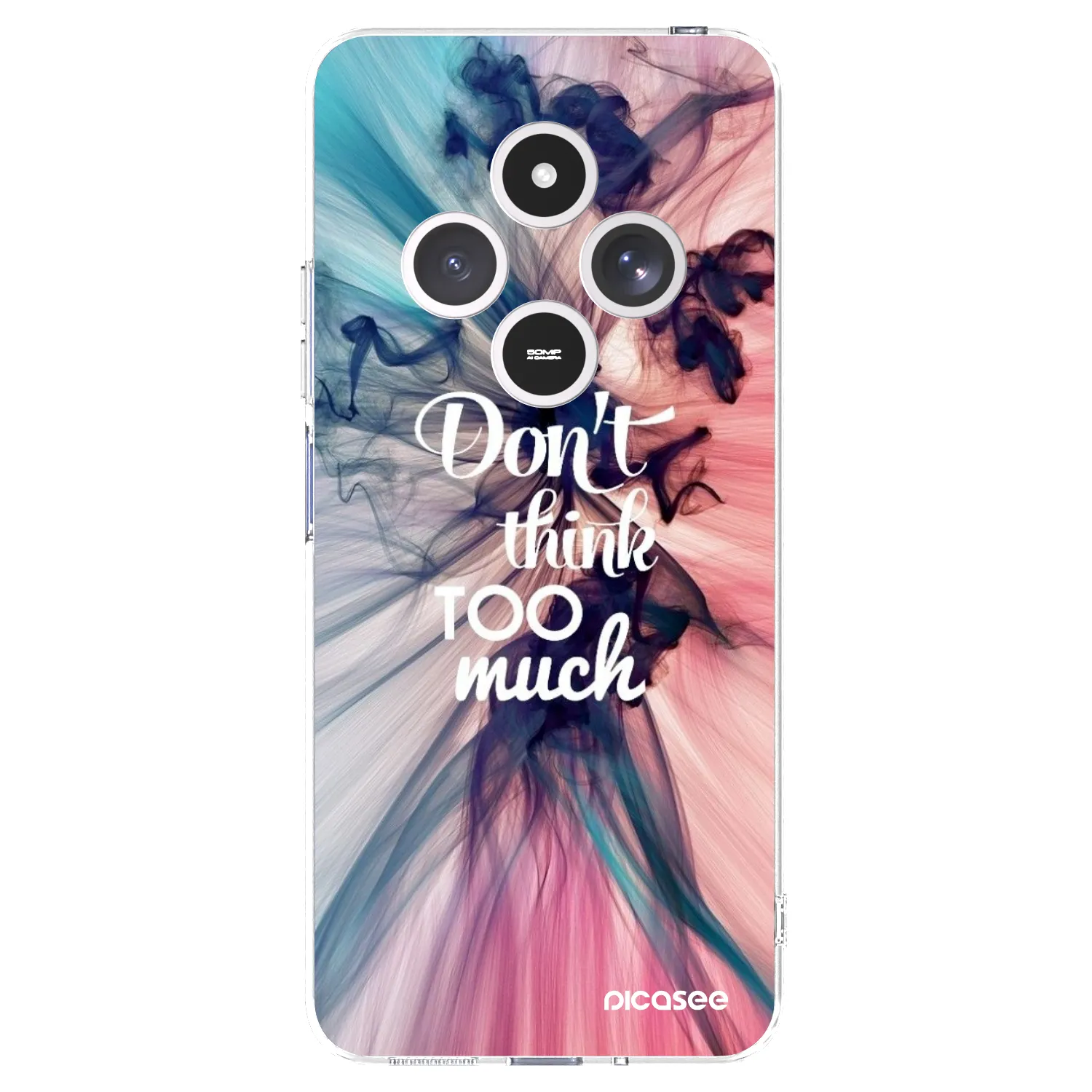 Picasee silikónový prehľadný obal pre Xiaomi Redmi 14C - Nemysli toľko