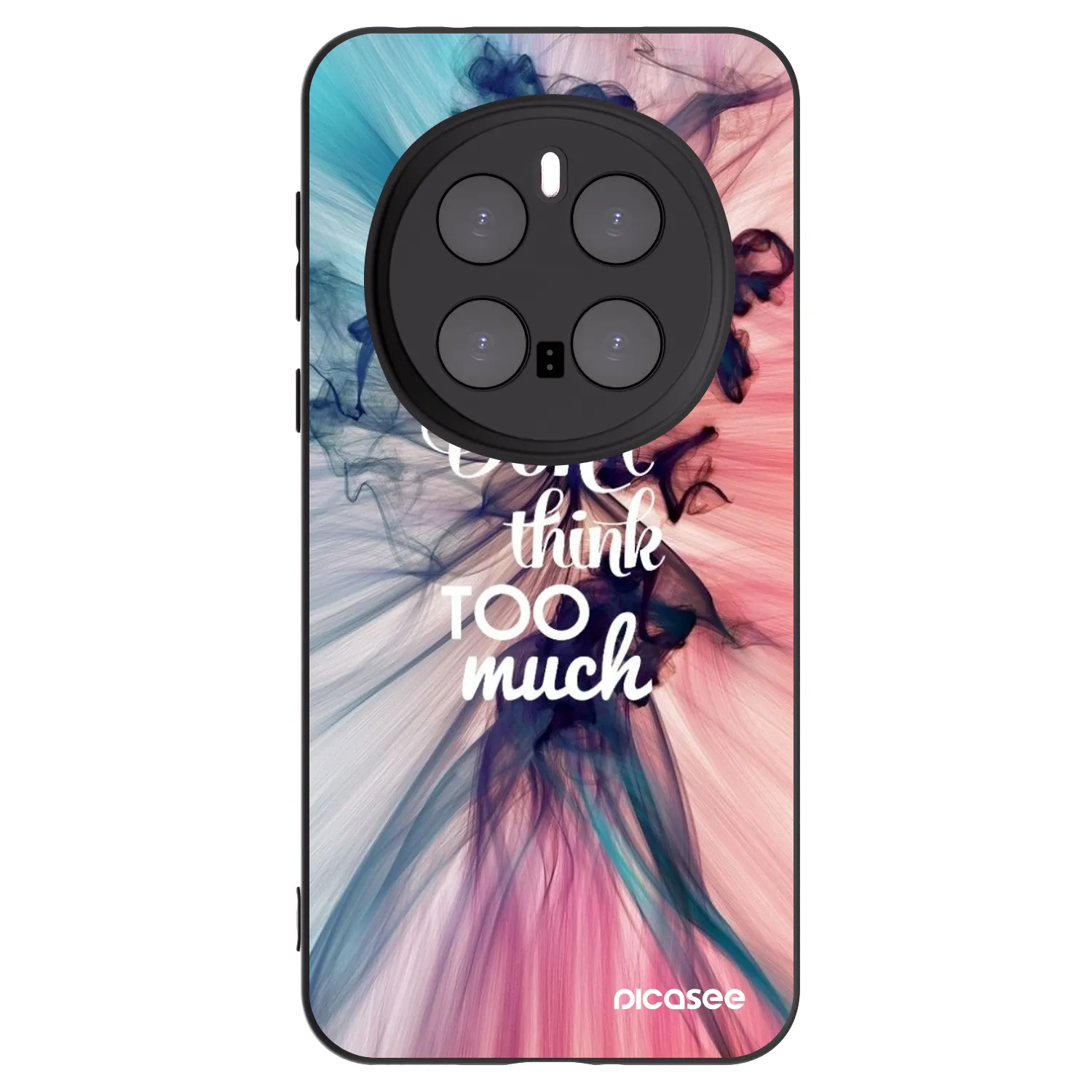 Picasee silikónový čierny obal pre Honor Magic7 Pro 5G - Nemysli toľko