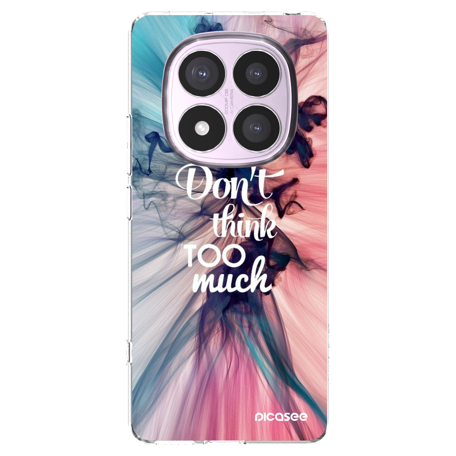 Silikónový prehľadný obal pre Xiaomi Redmi Note 14 Pro 4G - Nemysli toľko