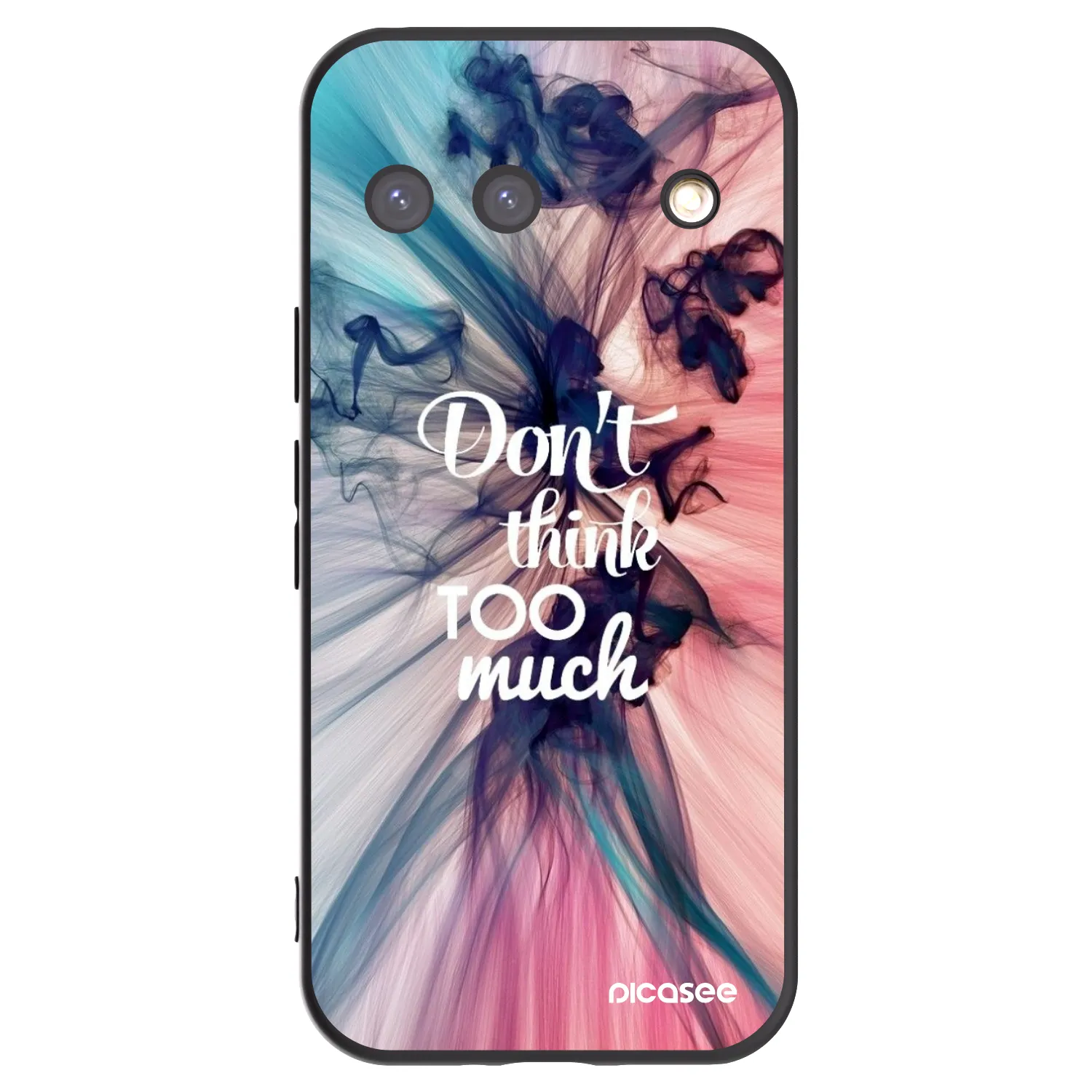 Picasee silikónový čierny obal pre Google Pixel 9 - Nemysli toľko