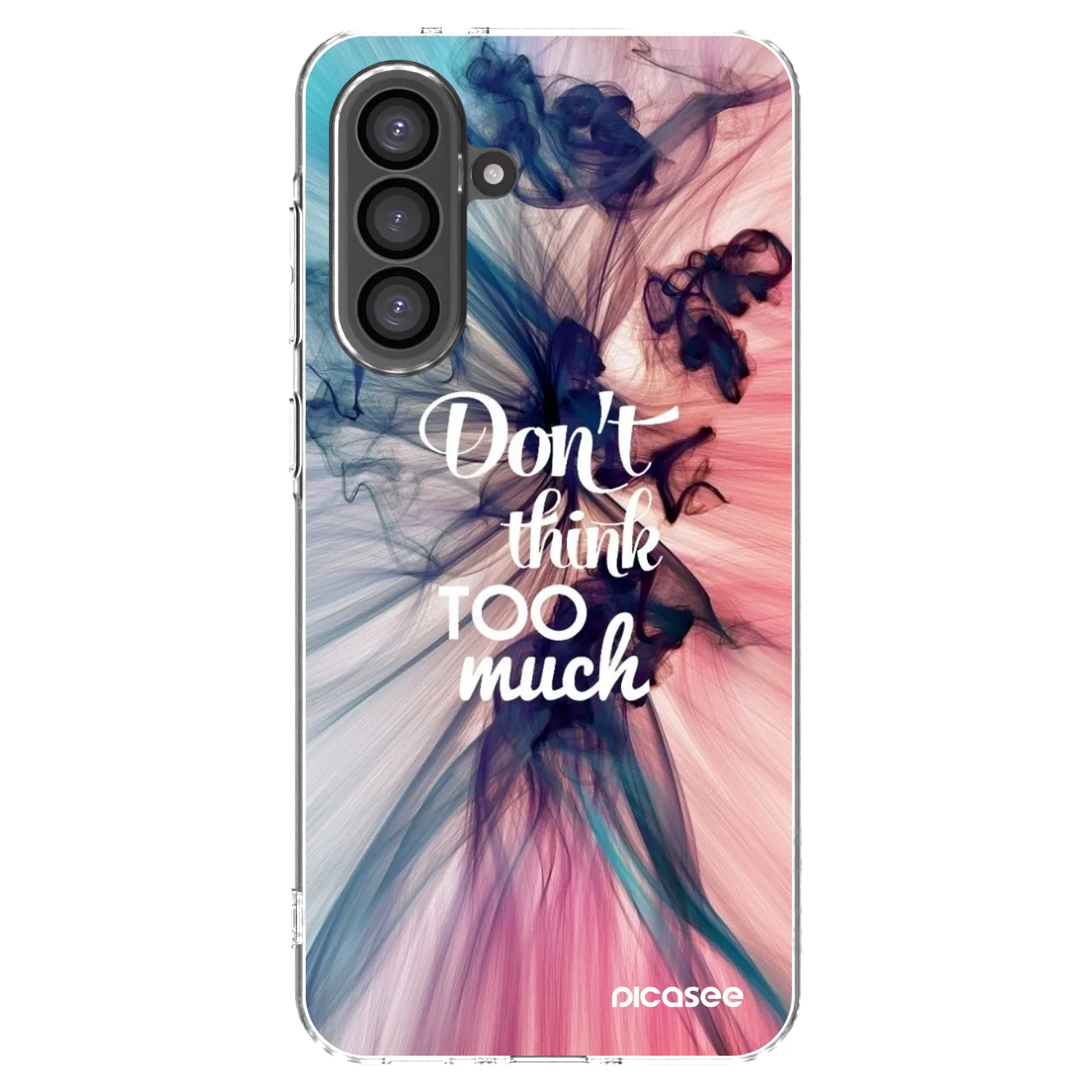 Picasee silikónový prehľadný obal pre Samsung Galaxy A56 5G A566B - Nemysli toľko
