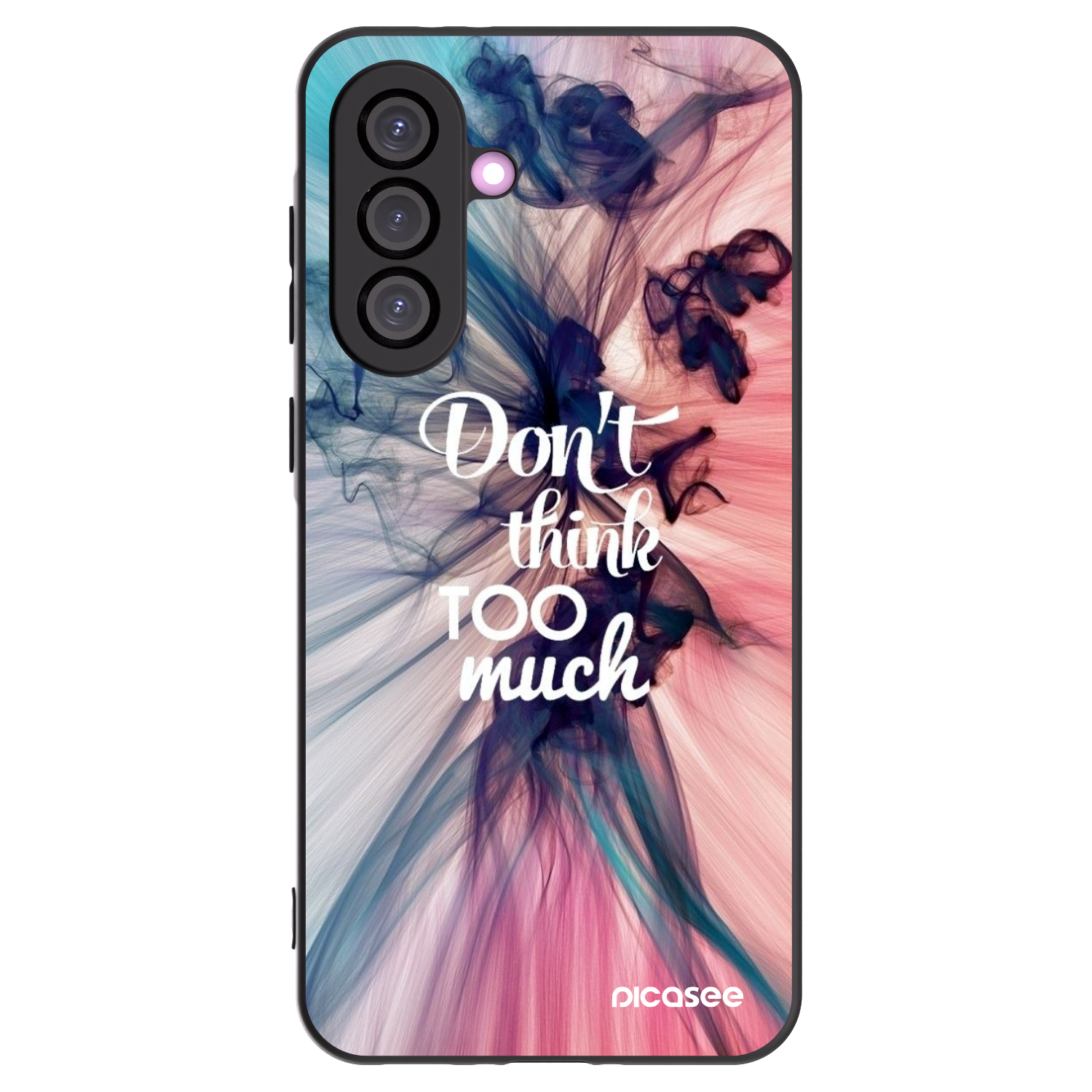Picasee silikónový čierny obal pre Samsung Galaxy A36 5G - Nemysli toľko