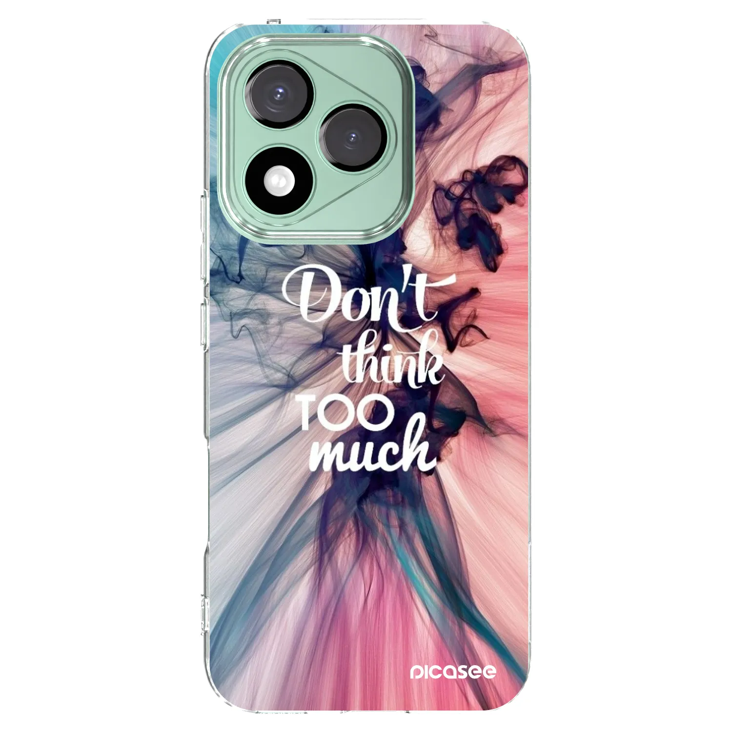 Picasee silikónový prehľadný obal pre Honor 400 Lite 5G - Nemysli toľko