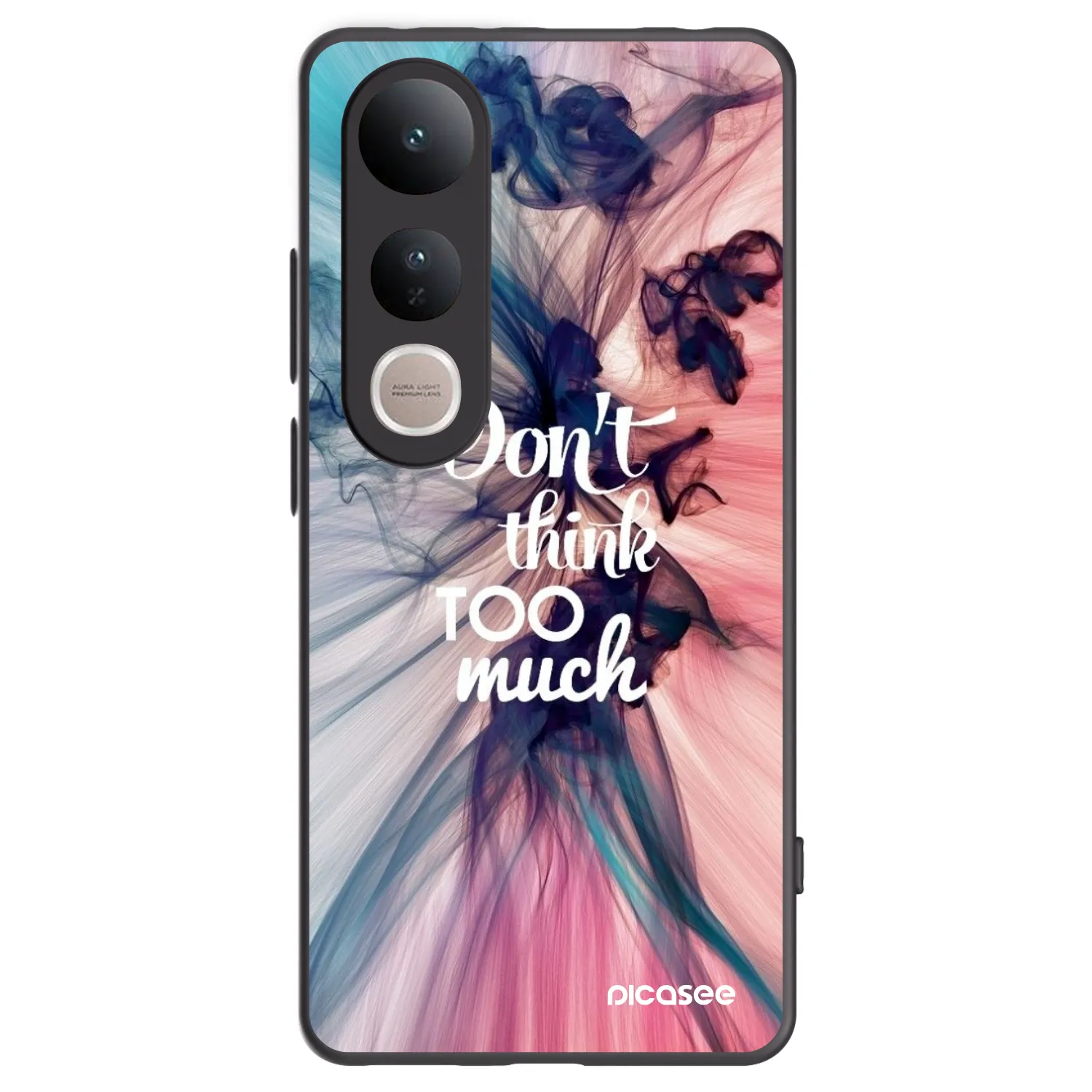 Picasee silikónový čierny obal pre Vivo V50 Lite 5G - Nemysli toľko