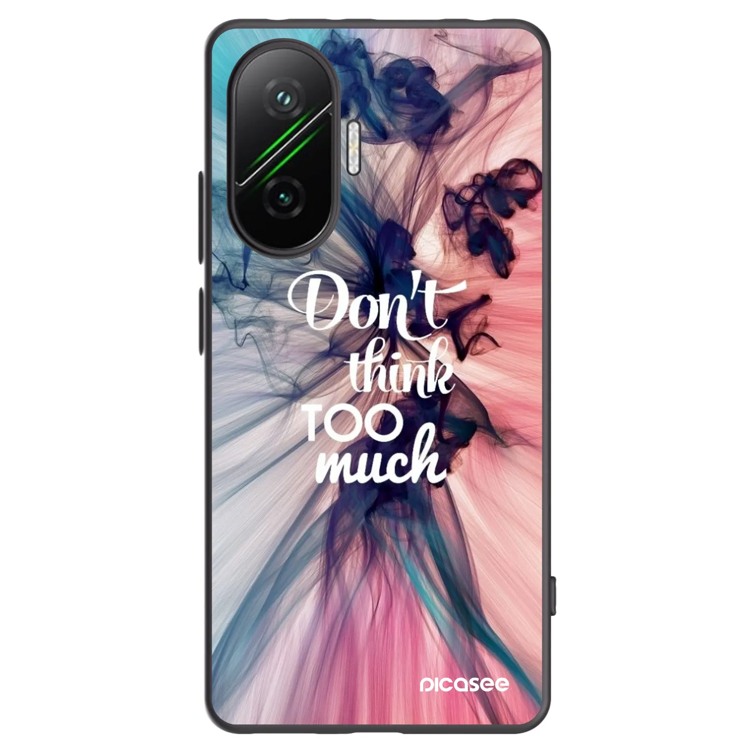 Silikónový čierny obal pre Xiaomi Poco F7 Pro 5G - Nemysli toľko
