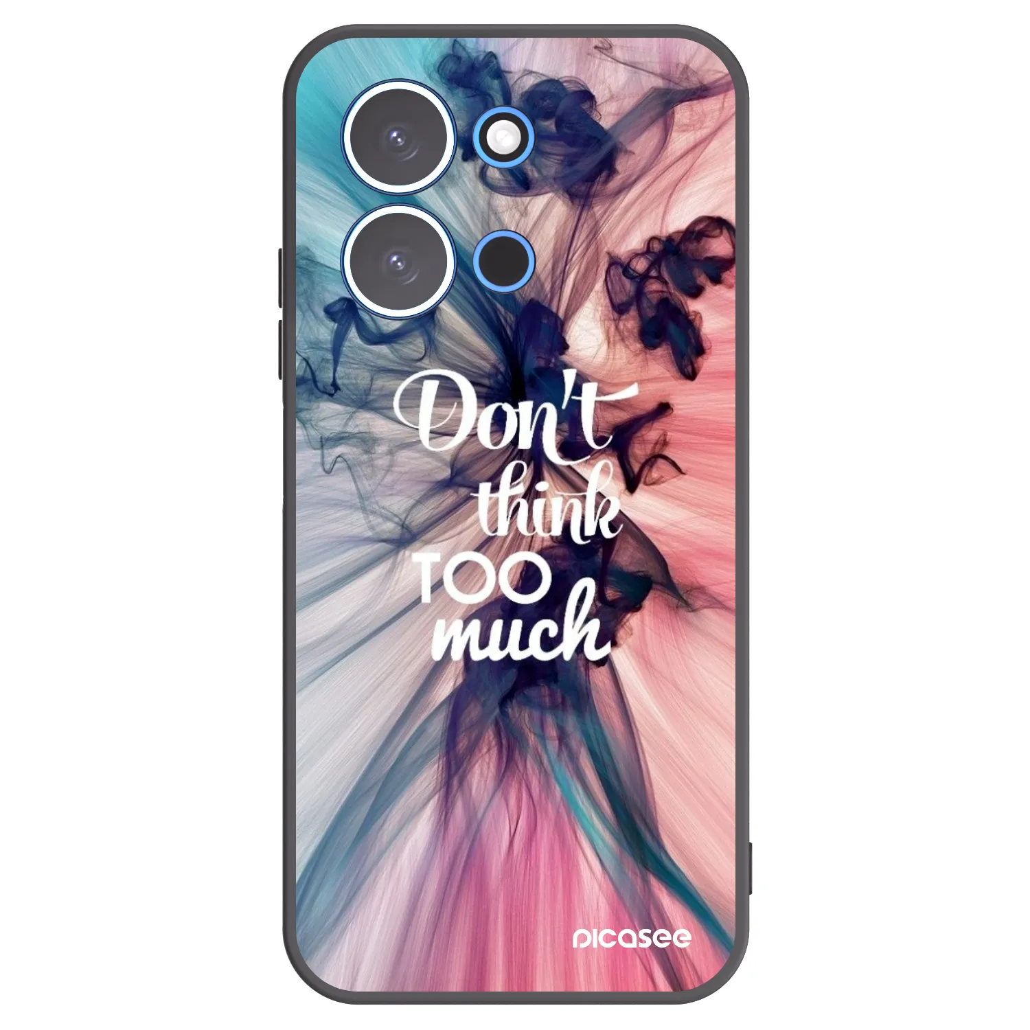 Picasee silikónový čierny obal pre Xiaomi Redmi 15C 4G - Nemysli toľko