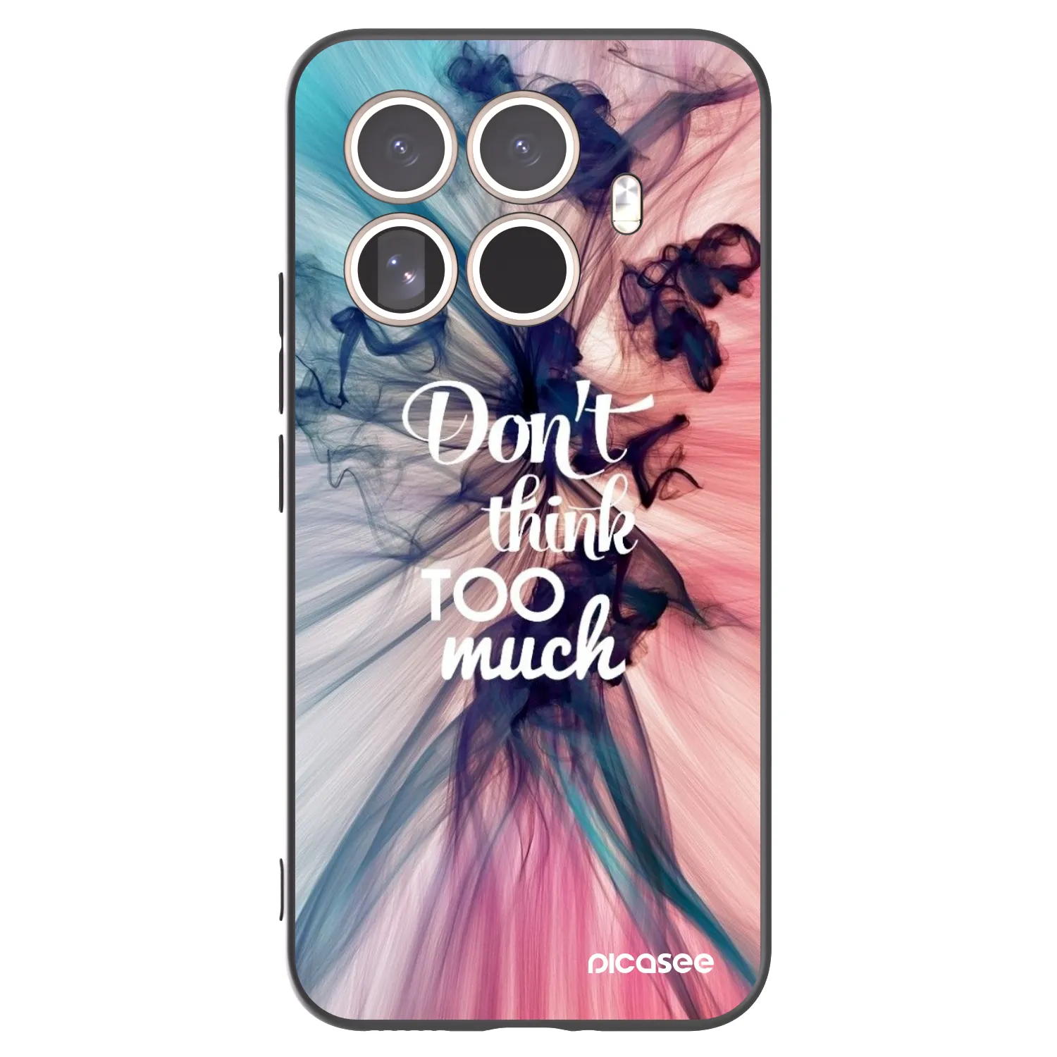 Silikónový čierny obal pre Xiaomi 15T Pro - Nemysli toľko