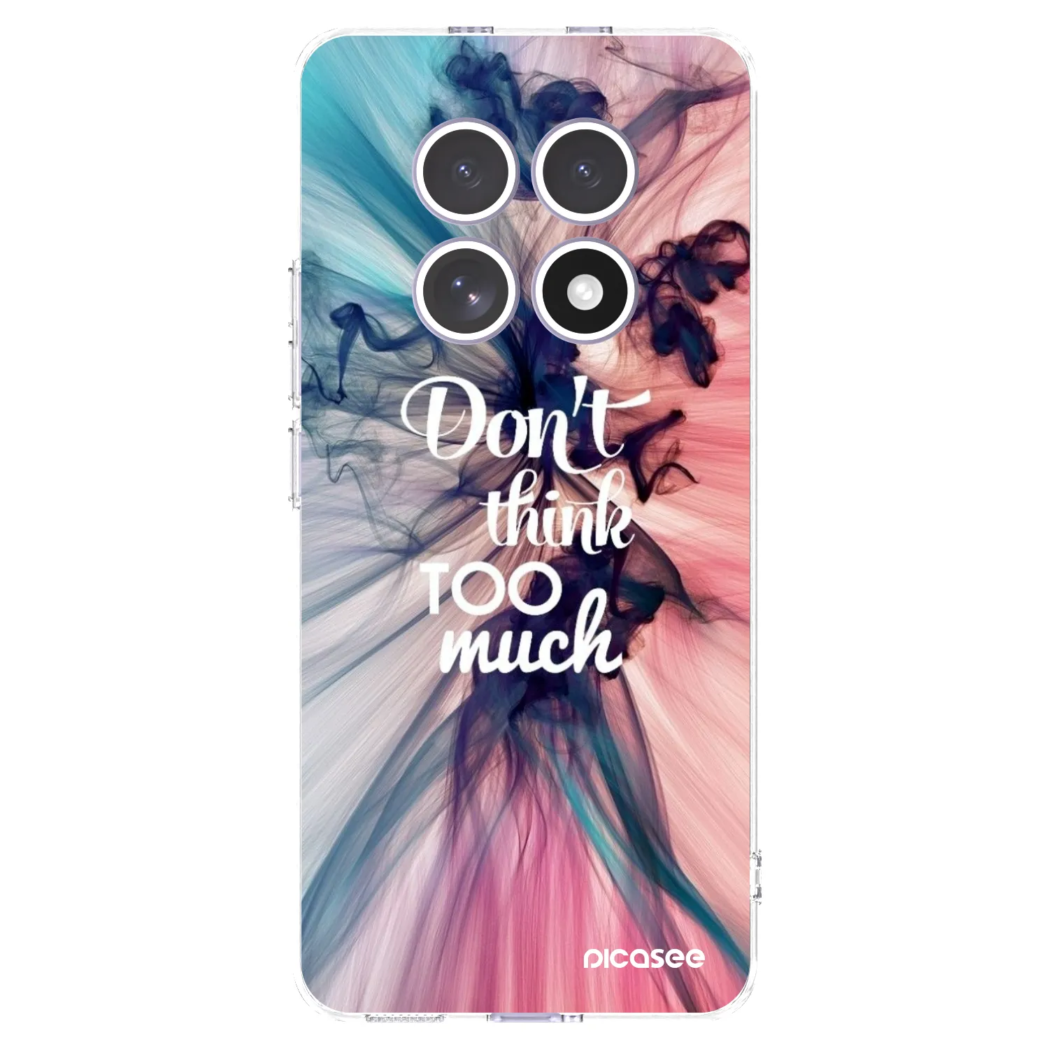 Picasee silikónový prehľadný obal pre Xiaomi Redmi Note 15 - Nemysli toľko