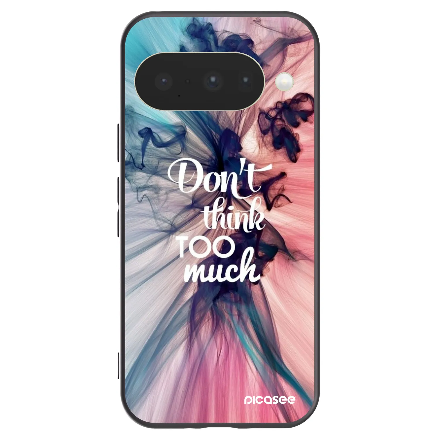 Picasee silikónový čierny obal pre Google Pixel 10 - Nemysli toľko