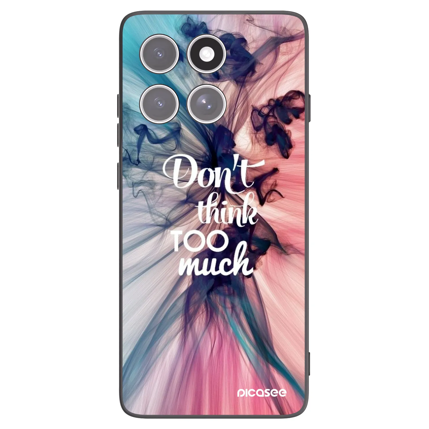 Silikónový čierny obal pre Motorola Edge 60 Fusion - Nemysli toľko