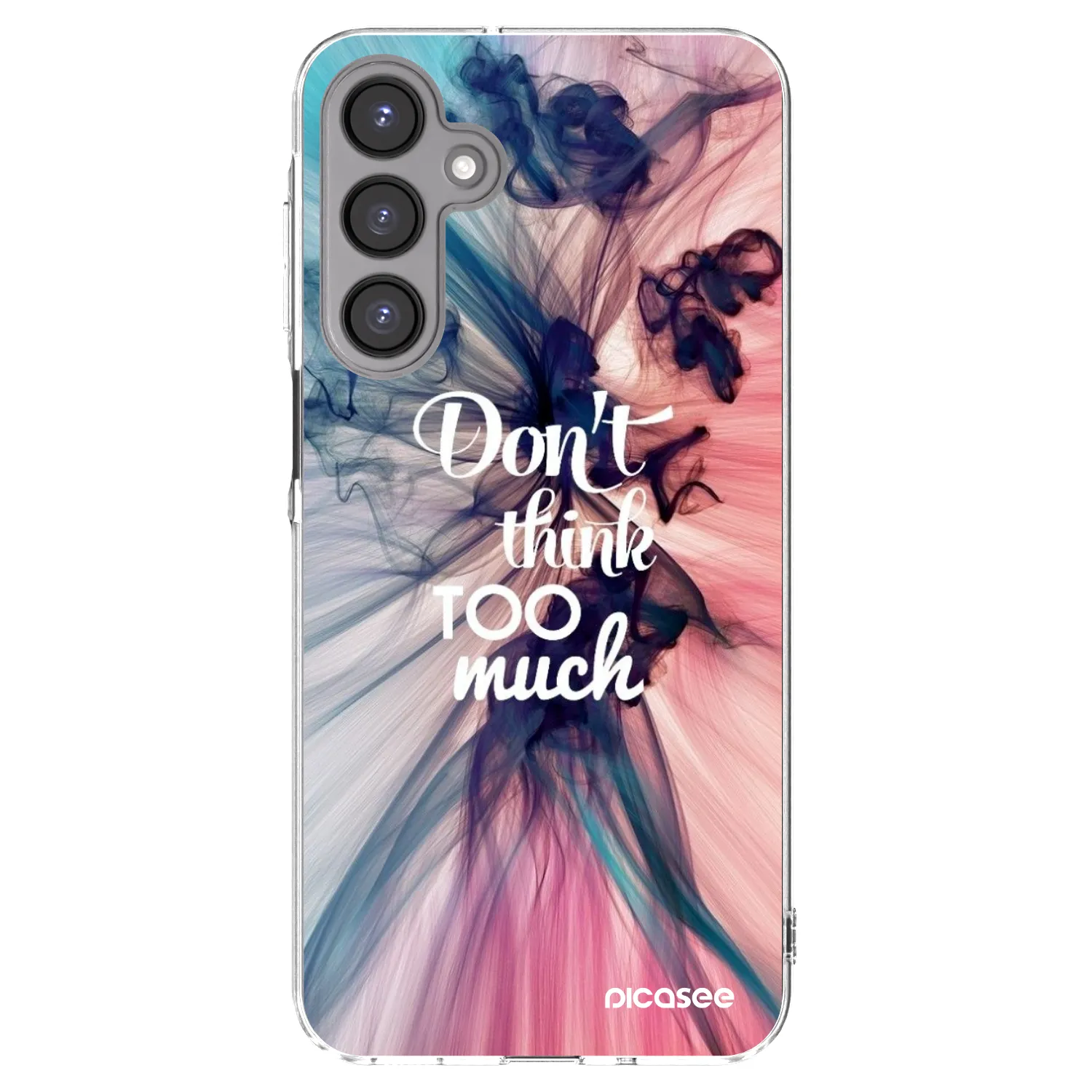 Picasee silikónový prehľadný obal pre Samsung Galaxy A16 4G - Nemysli toľko