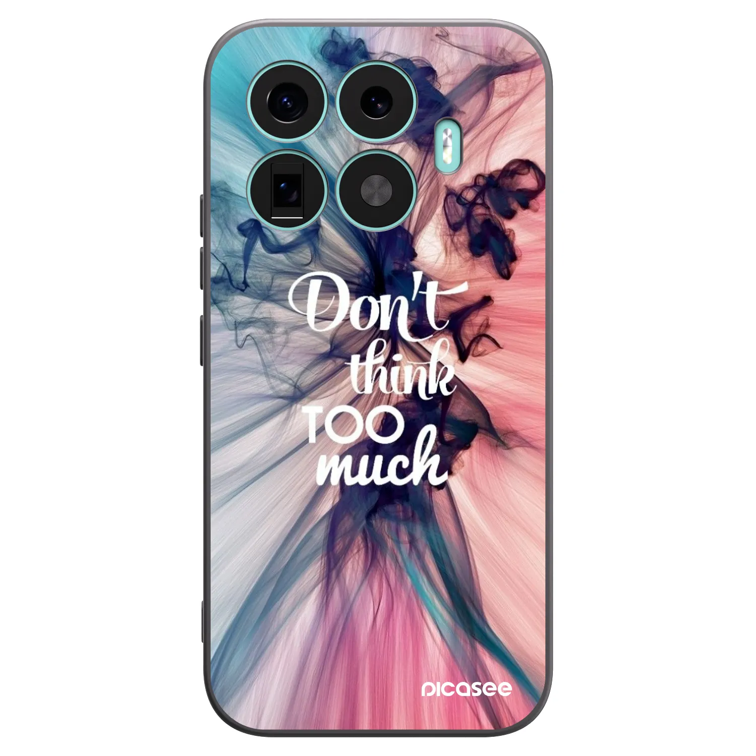 Picasee silikónový čierny obal pre Xiaomi 17T - Nemysli toľko