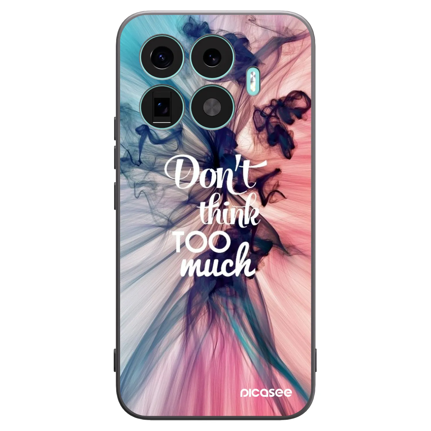 Picasee silikónový čierny obal pre Xiaomi 17T Pro - Nemysli toľko